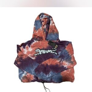 Le Tigre Tie-Dye Hoodie - Red, Purple, Blue